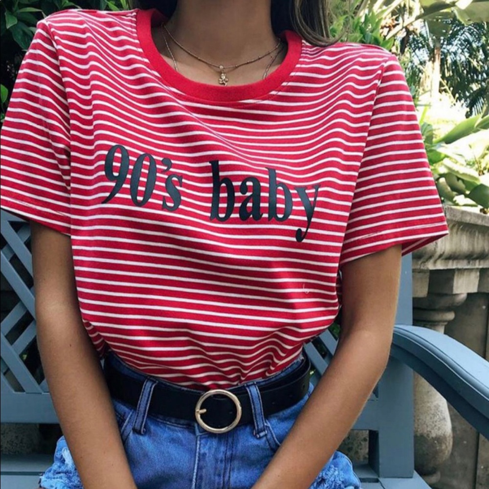 90s baby tee